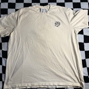 adidas Cream Short-Sleeve Graphic Chest Tee